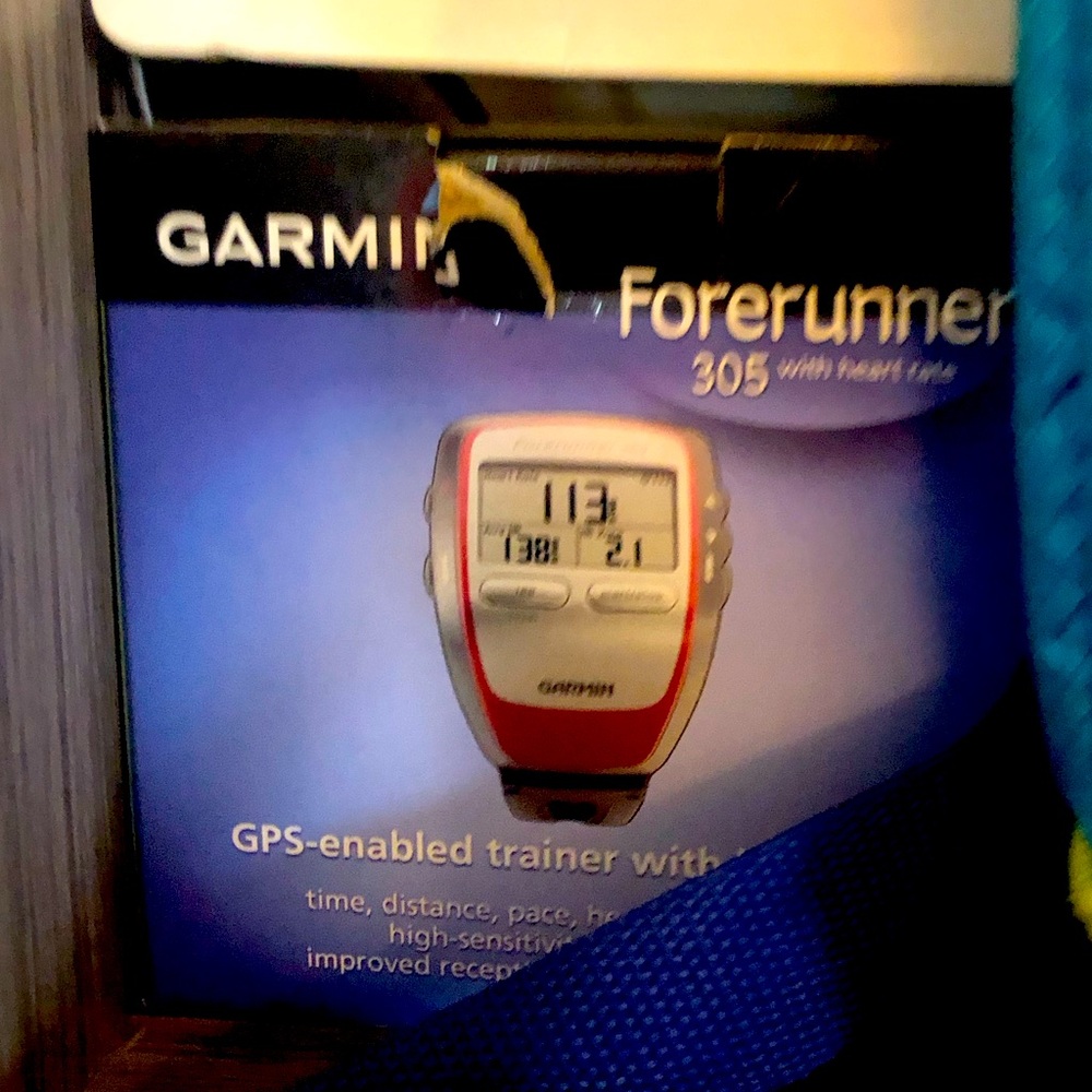Garmin Forerunner 305 GPS- enabled Watch trainer with heart rate